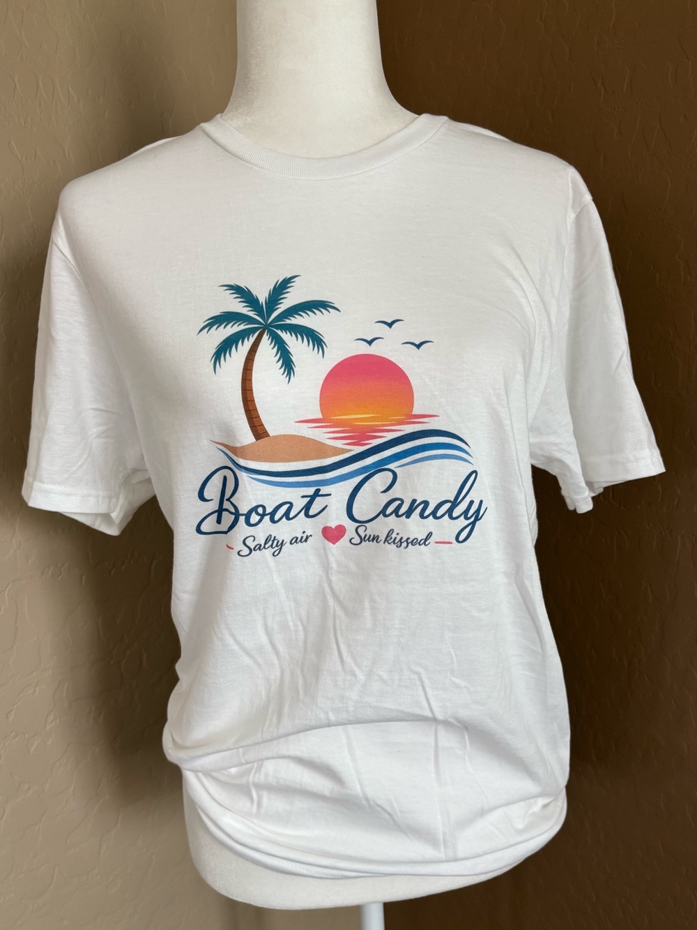 🍭🍬 BOAT CANDY 🍬🍭 Fun Beach/Boat Graphic Unisex Tee